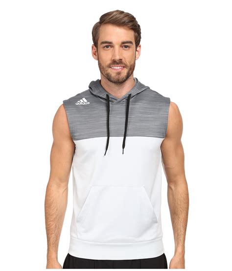 adidas sleeveless hoodies for men.